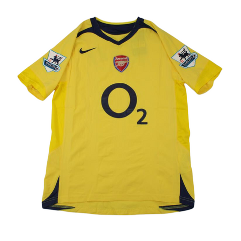 Arsenal Away Yellow 05/06 "Henry" Nº14