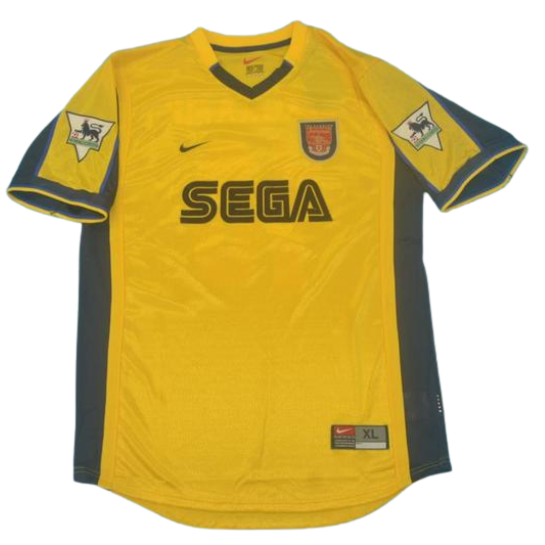 Arsenal Away Yellow 00/01