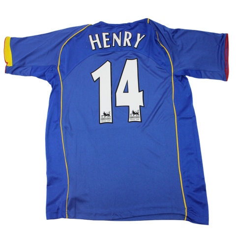 Arsenal Away Blue 04/05 "Henry" Nº 14