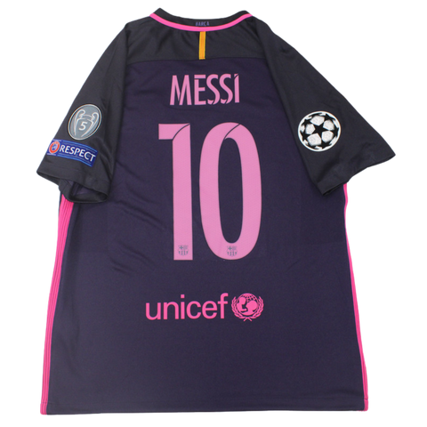 Barcelona Away Purple 16/17 "Messi" Nº 10