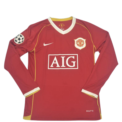 Manchester United Home Long Sleeve 06/07 "Ronaldo" Nº7