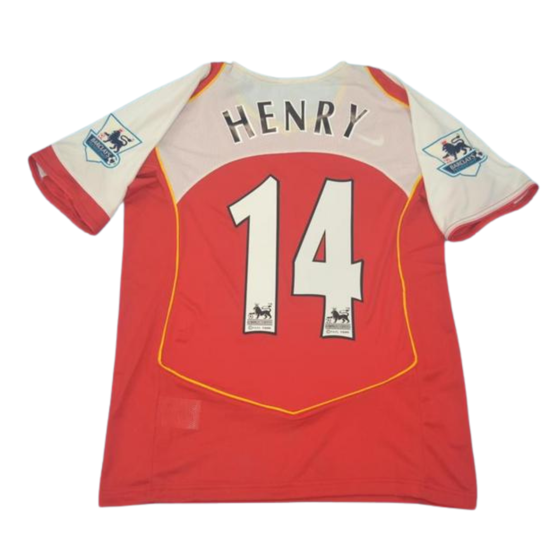 Arsenal Home 04/05 "Henry" Nº 14