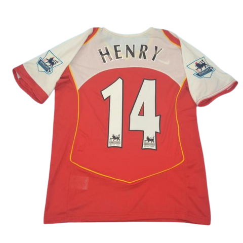 Arsenal Home 04/05 "Henry" Nº 14