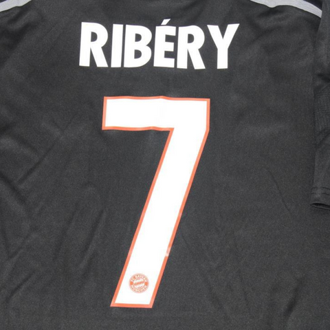 FC Bayern München Away Black UCL Version 14/15 "Ribéry" N°7