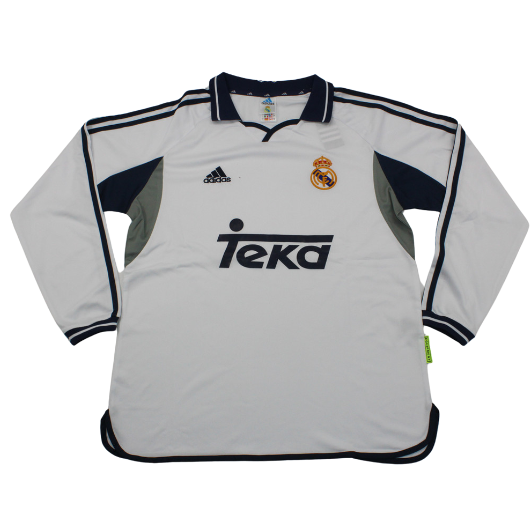 Real Madrid Home Long Sleeve 00/01