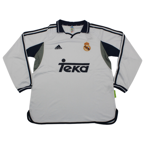 Real Madrid Home Long Sleeve 00/01