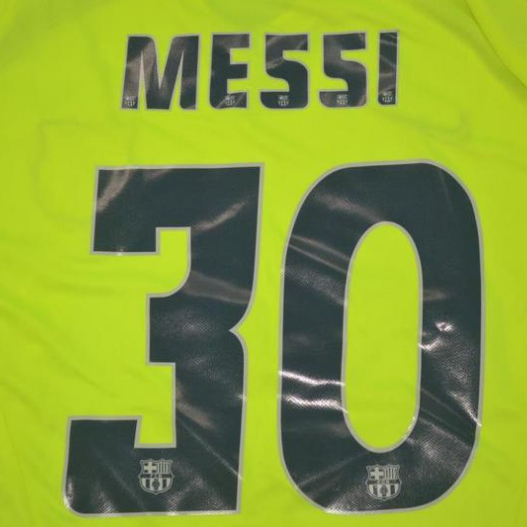 Barcelona Away Green 05/06  "Messi" Nº 30