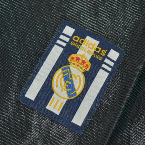 Real Madrid Away Black 99/00 "Hierro" Nº 4