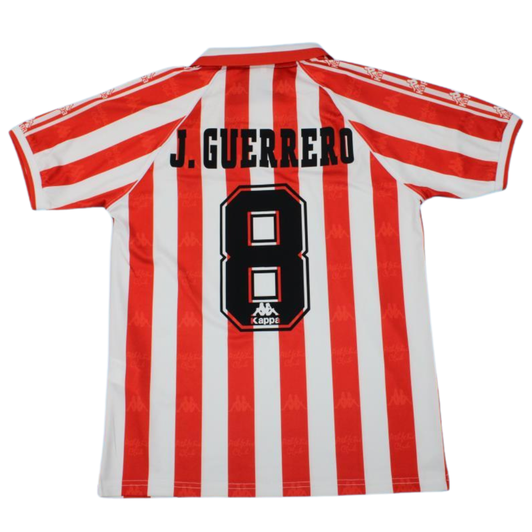 Athletic Bilbao Home 95/97 "J. Guerrero" Nº 8