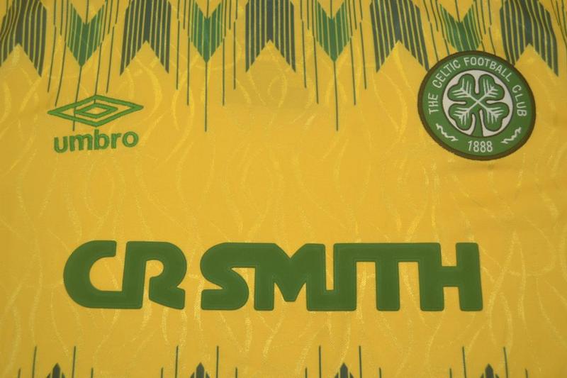 Celtic Away Yellow 89/91