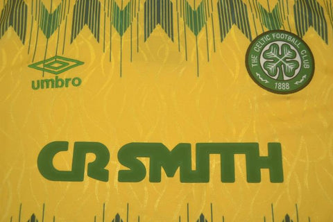 Celtic Away Yellow 89/91