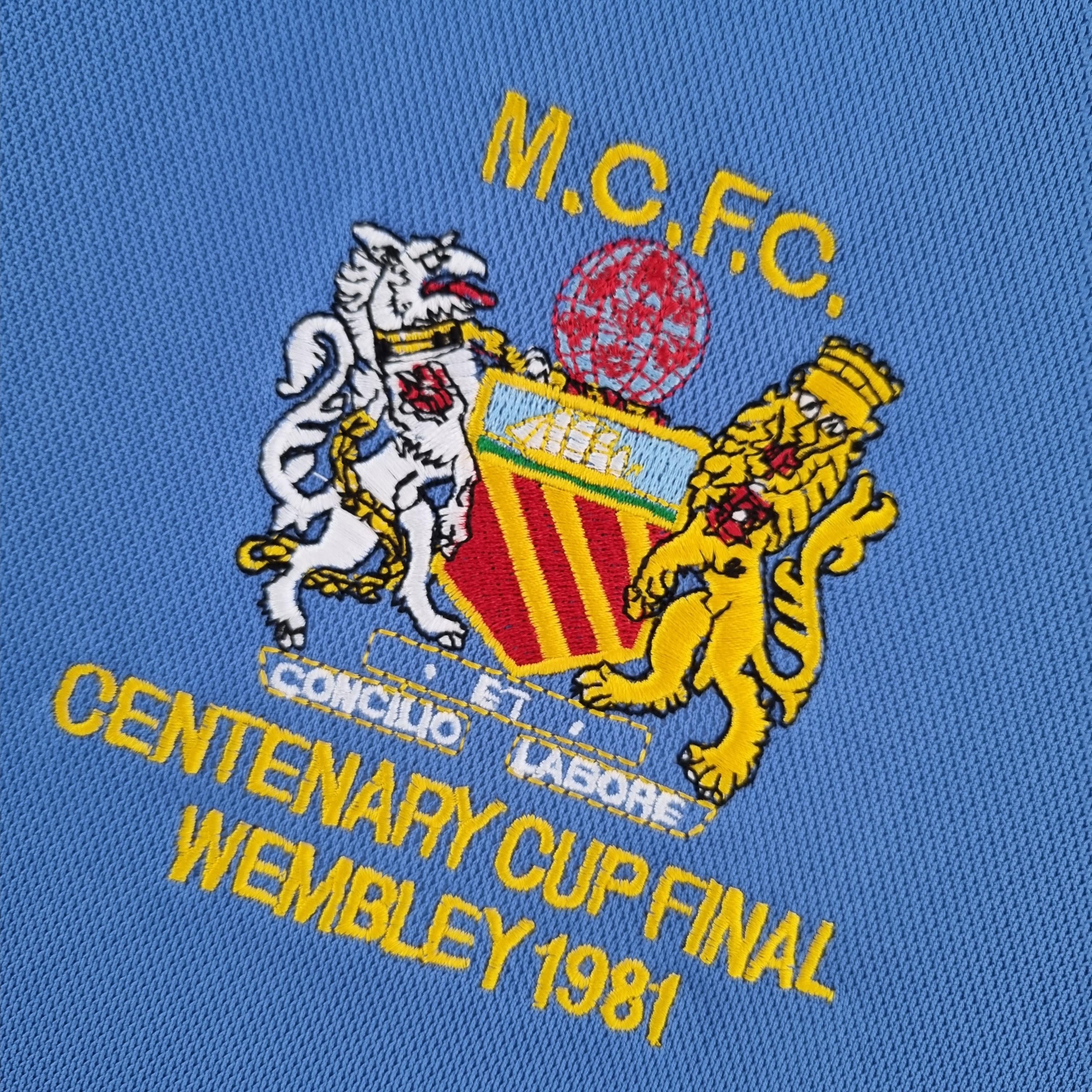 Manchester City CENTENARY CUP FINAL 1981