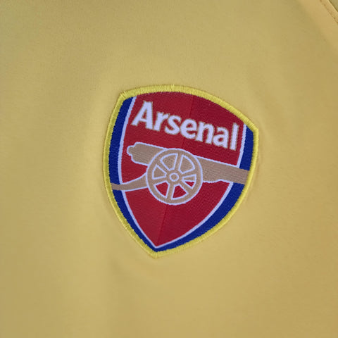 Arsenal Away Yellow 03/05 "Bergkmap" Nº 10