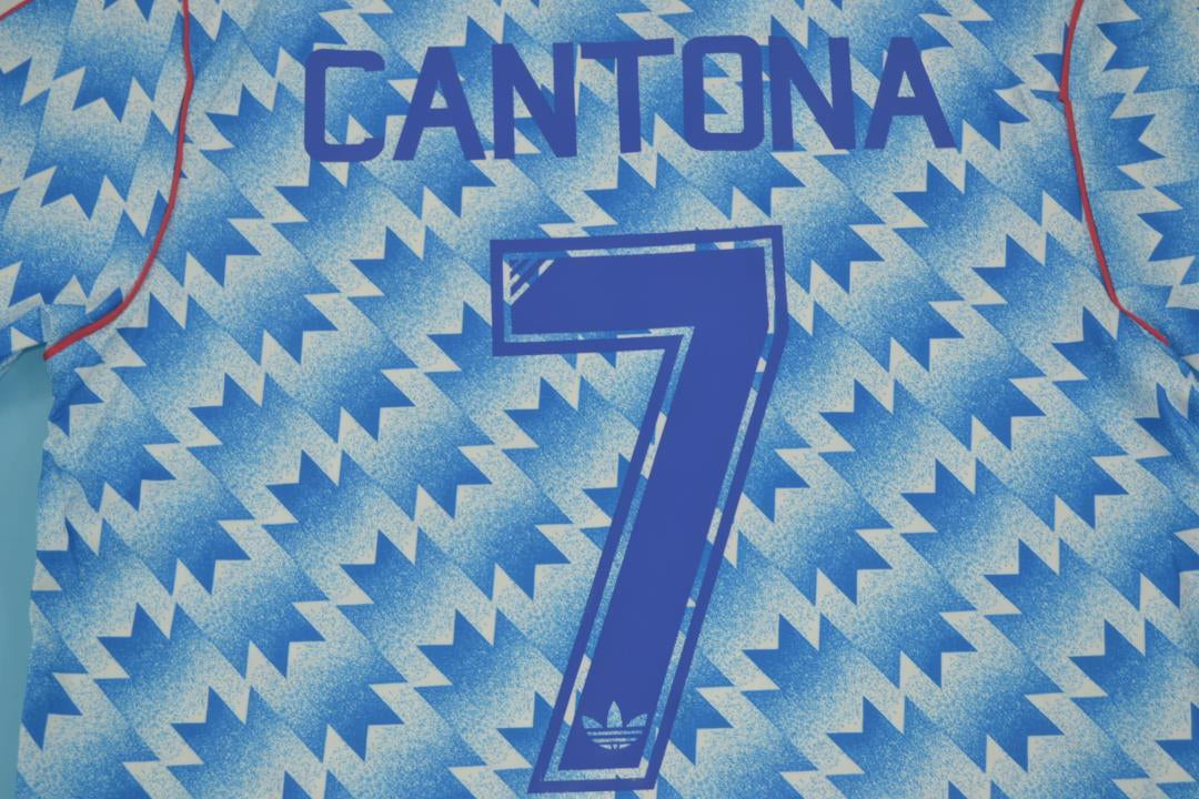 Manchester United Away Blue 90/92 "Cantona" Nº 7