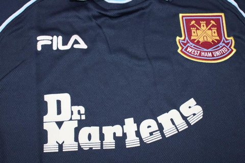 West Ham Away Third Dark Blue 99/01