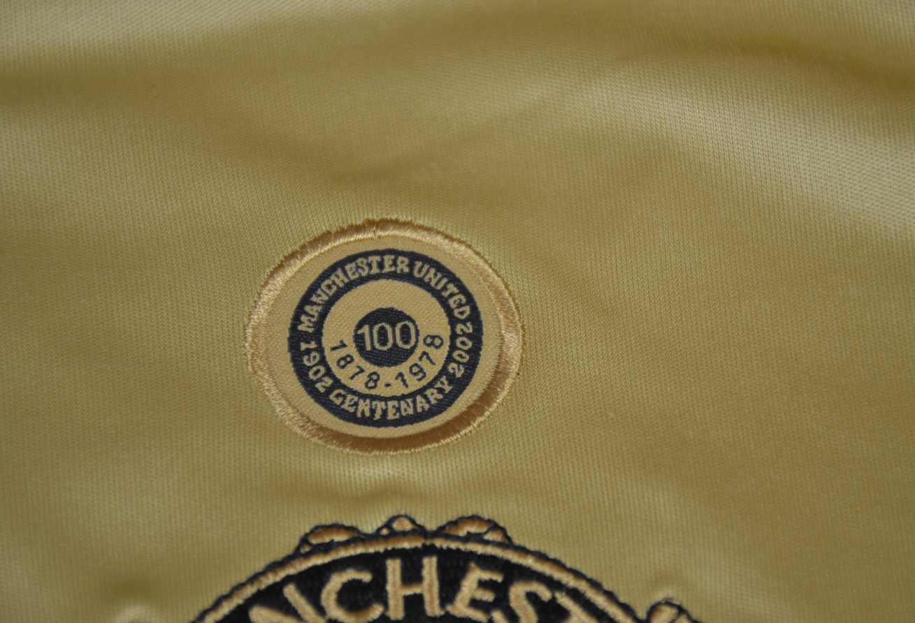 Manchester United Away Long Sleeve 01/02 "Beckham" Nº 7