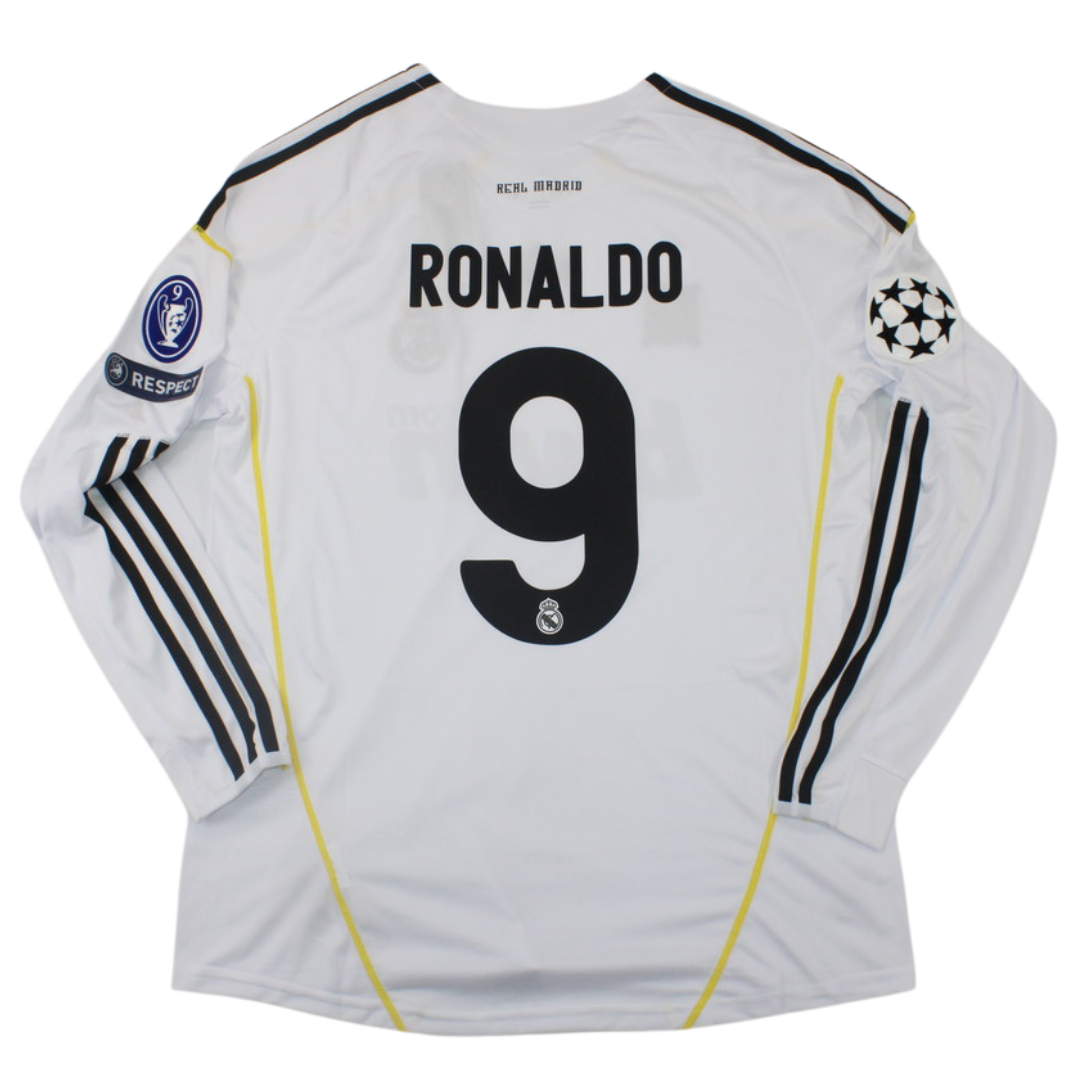 Real Madrid Home Long Sleeve 09/10 "Ronaldo" Nº 9