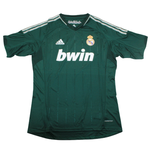 Real Madrid Away Third Green Player Version 12/13