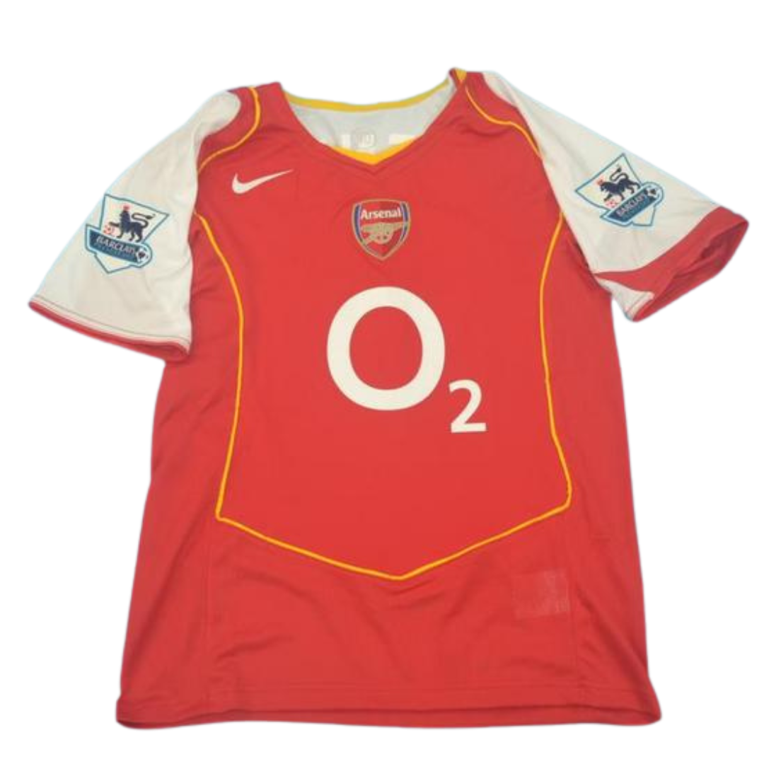 Arsenal Home 04/05 "Henry" Nº 14