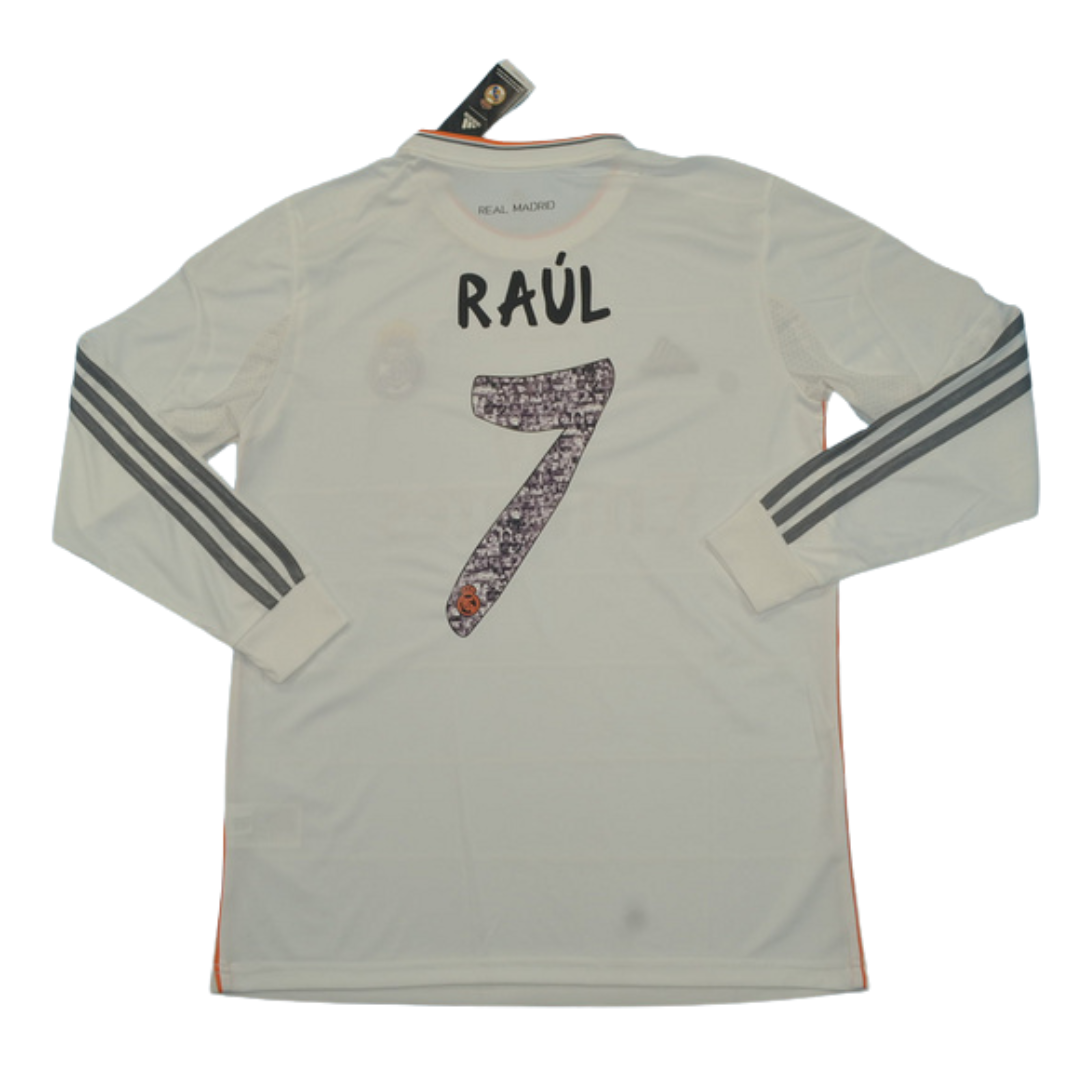 Real Madrid Home Long Sleeve Homenaje Raúl Version "Raúl" Nº 7