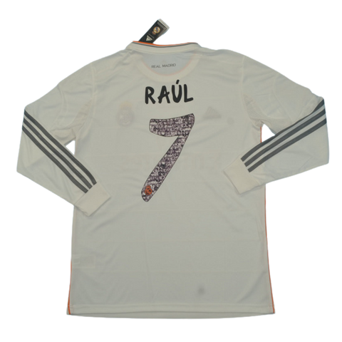 Real Madrid Home Long Sleeve Homenaje Raúl Version "Raúl" Nº 7