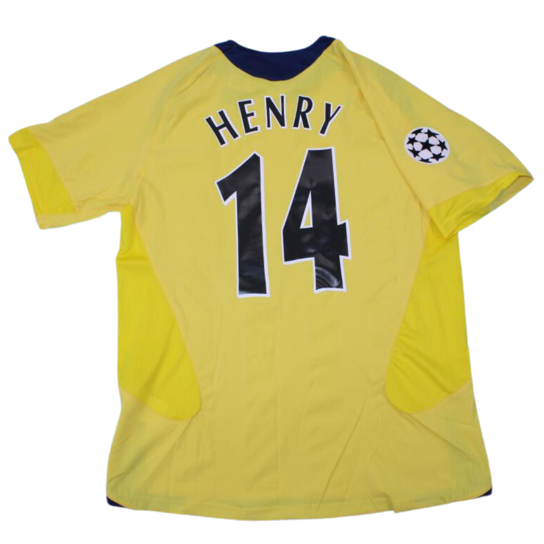 Arsenal Away Yellow 05/06 "Henry" Nº14