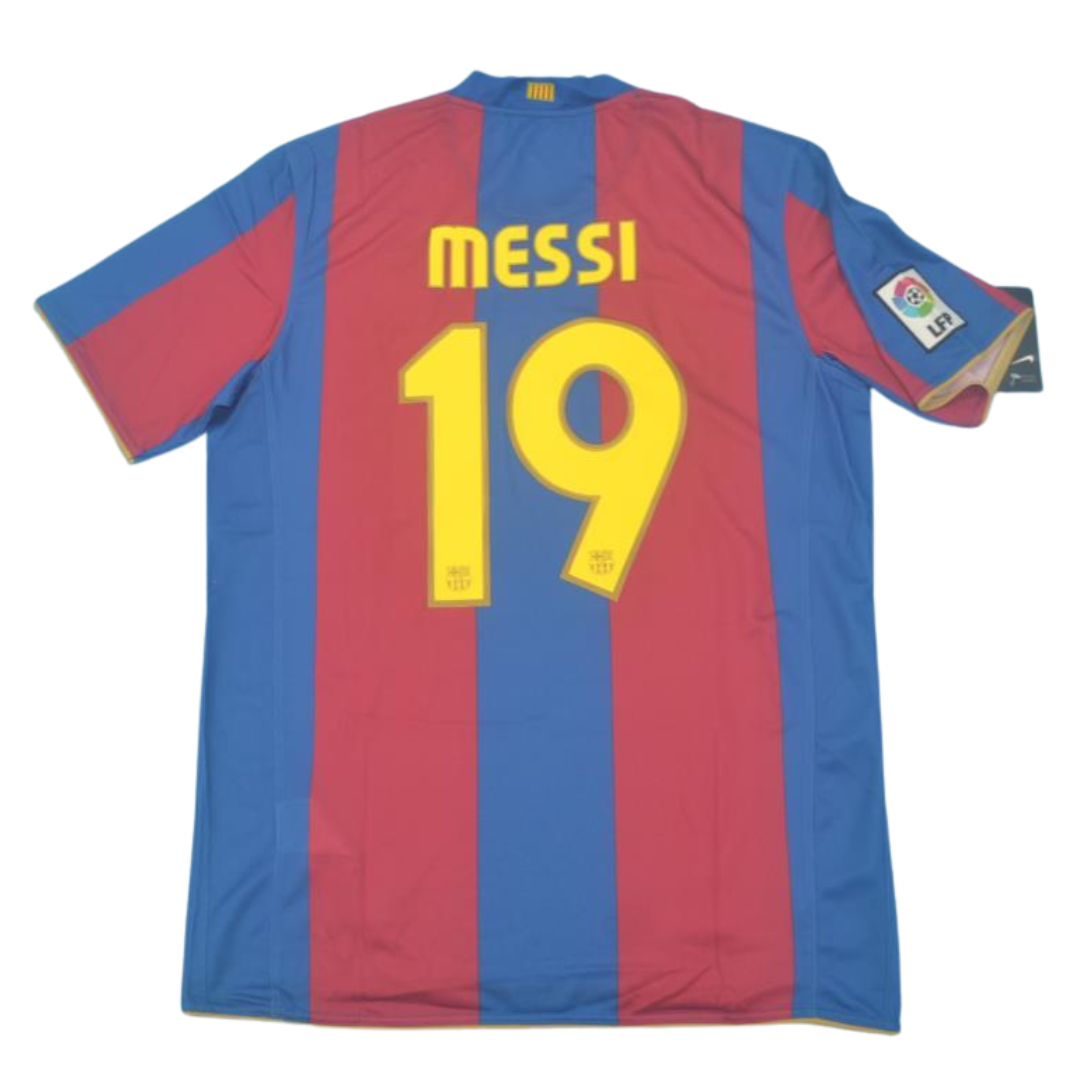 Barcelona Home 07/08 "Messi" Nº 19