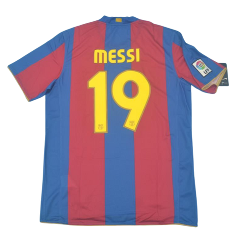 Barcelona Home 07/08 "Messi" Nº 19