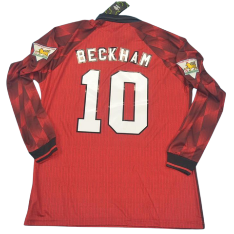 Manchester United Home Long Sleeve 96/98 "Beckham" Nº 10