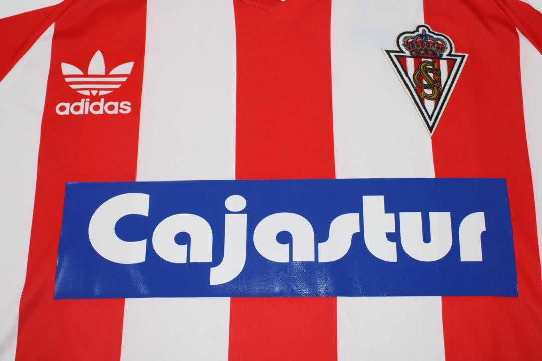 Sporting de Gijón Home 86/87