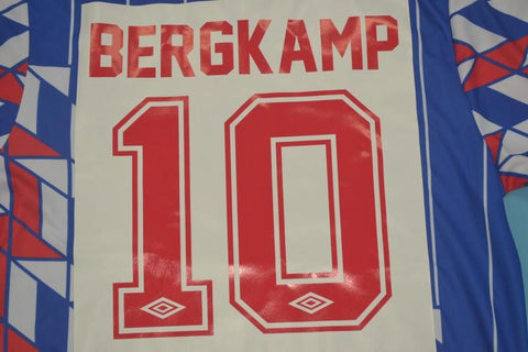 Ajax Away 1990 "Bergkamp" Nº 10