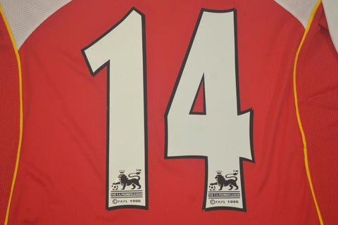 Arsenal Home 04/05 "Henry" Nº 14