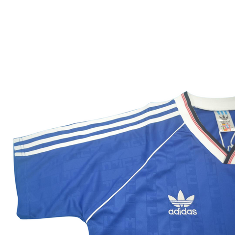 Maillot extérieur bleu Manchester United 88/90 "Augusto" N°8