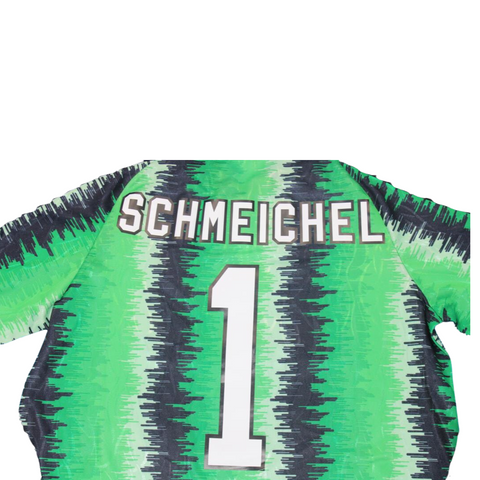 Manchester United Black Green Gk Long Sleeve 90/92 "Schmeichel" Nº1