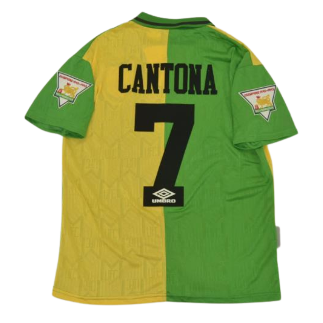 Manchester United Away Green Yellow 92/94 "Cantona" Nº 7