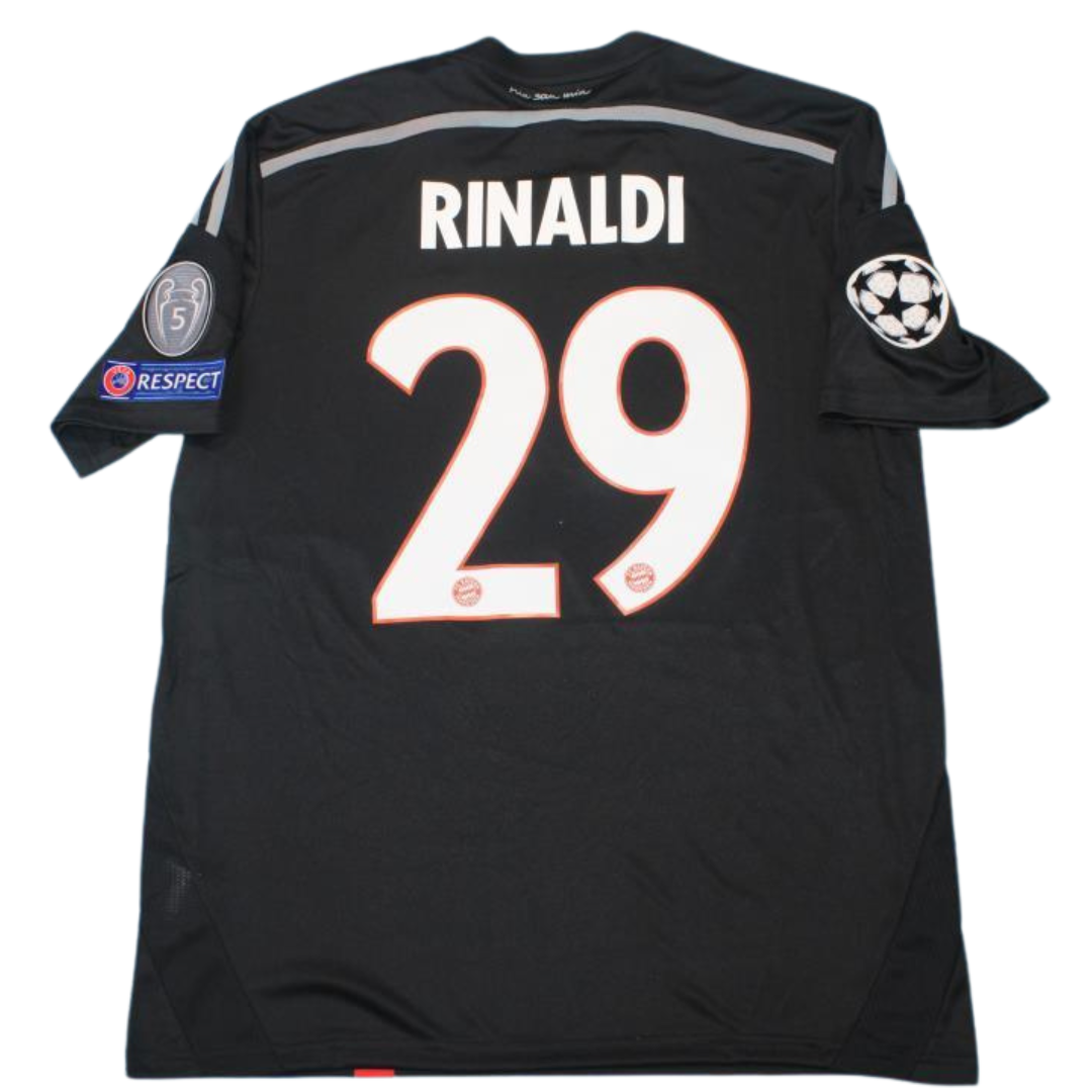 FC Bayern München Away Black UCL Version 14/15 "Rinaldi" N°29