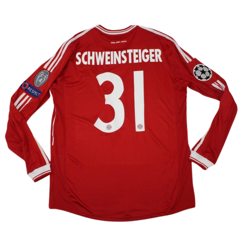 FC Bayern München Home UCL Final 12/13 Long Sleeve "Schweinsteiger" N°31