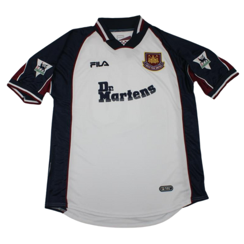 West Ham Away Third White 99/00 "Di Canio" Nº 10