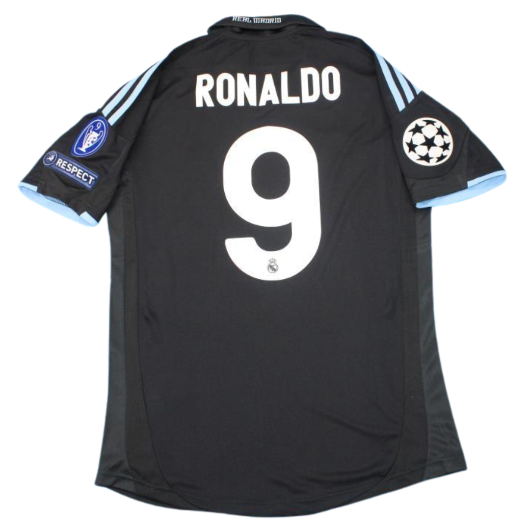 Real Madrid Away Black 09/10 "Ronaldo" Nº 9