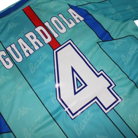 Barcelona Away 96/97 "Guardiola" Nº 4