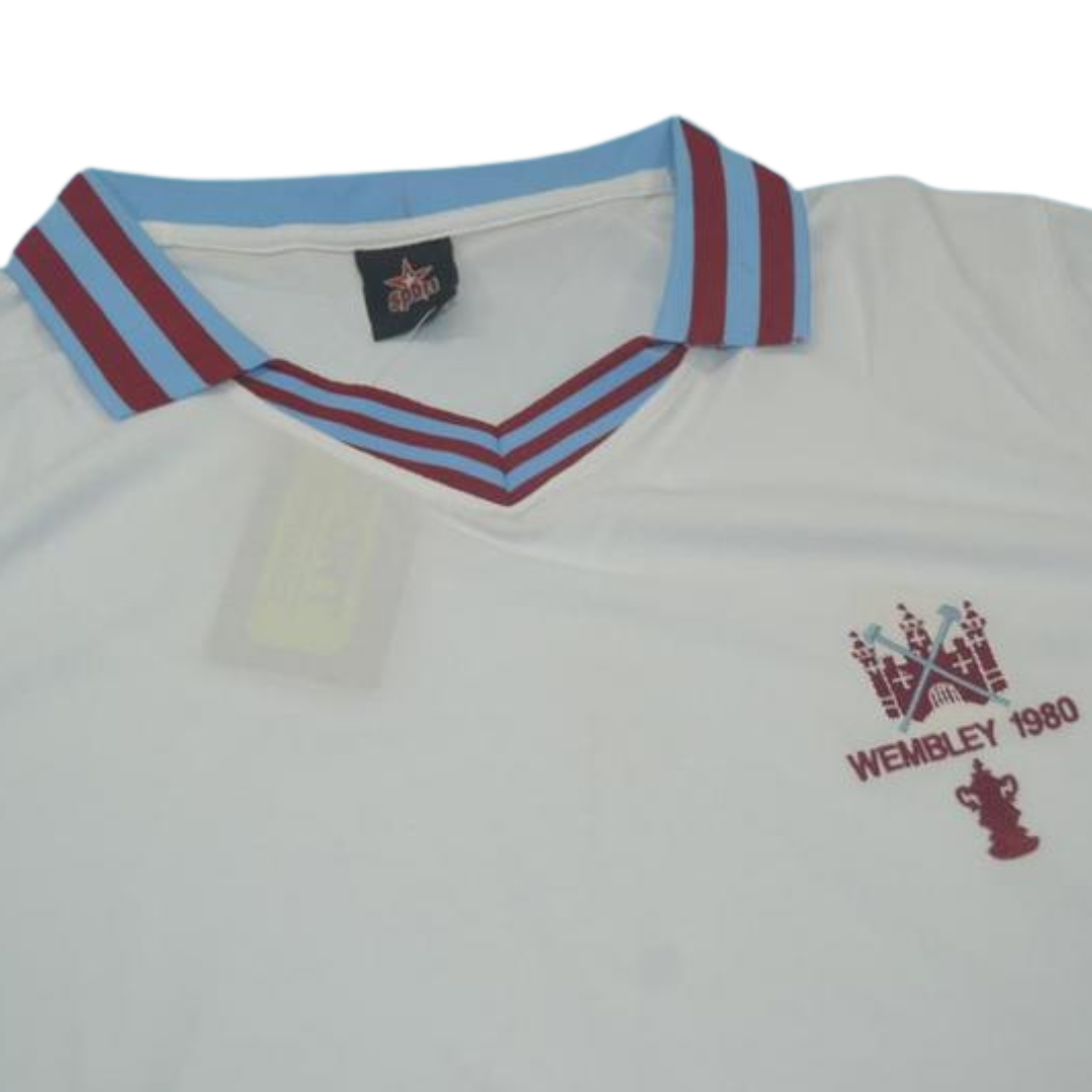 West Ham Away White 1980