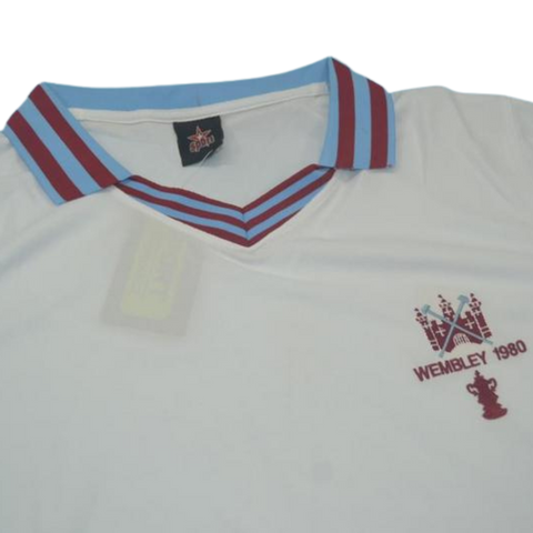 West Ham Away White 1980