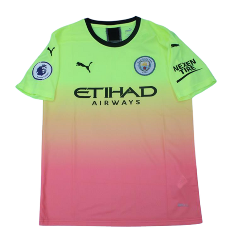 Manchester City Away Pink Yellow 19/20 "Sane" Nº 19