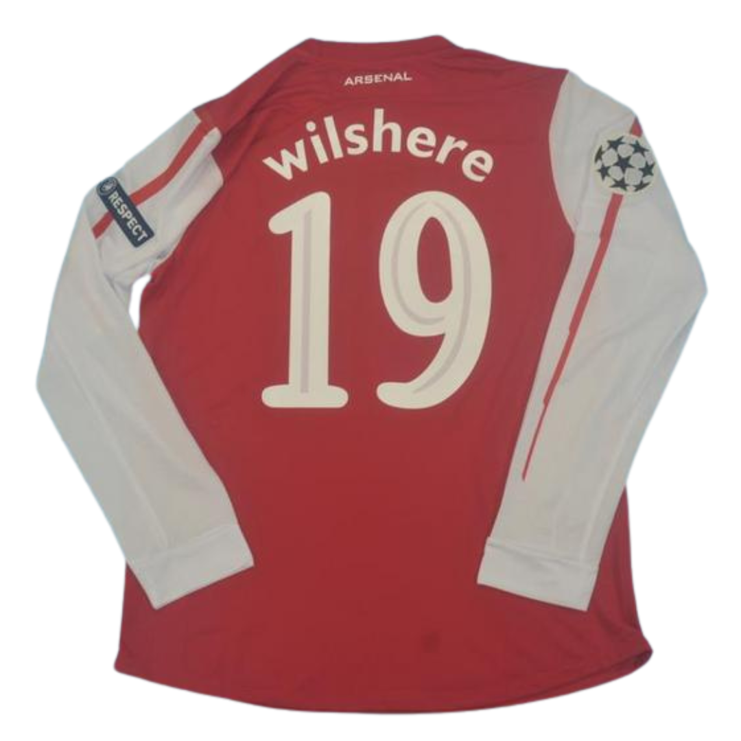 Arsenal Long Sleeve 125TH ANNIVERSARY 11/12 "Wilshere" Nº 19