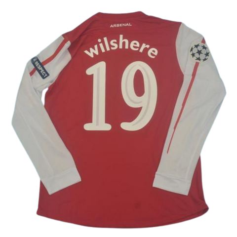 Arsenal Long Sleeve 125TH ANNIVERSARY 11/12 "Wilshere" Nº 19