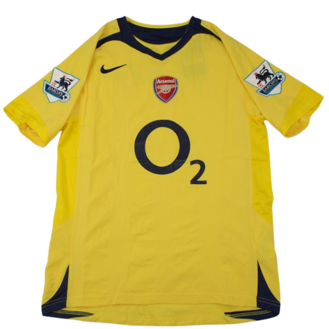 Arsenal Away Yellow 05/06 "Henry" Nº 14