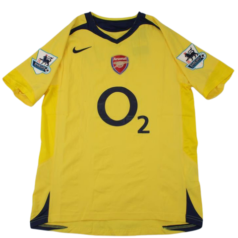 Arsenal Away Yellow 05/06 "Henry" Nº 14