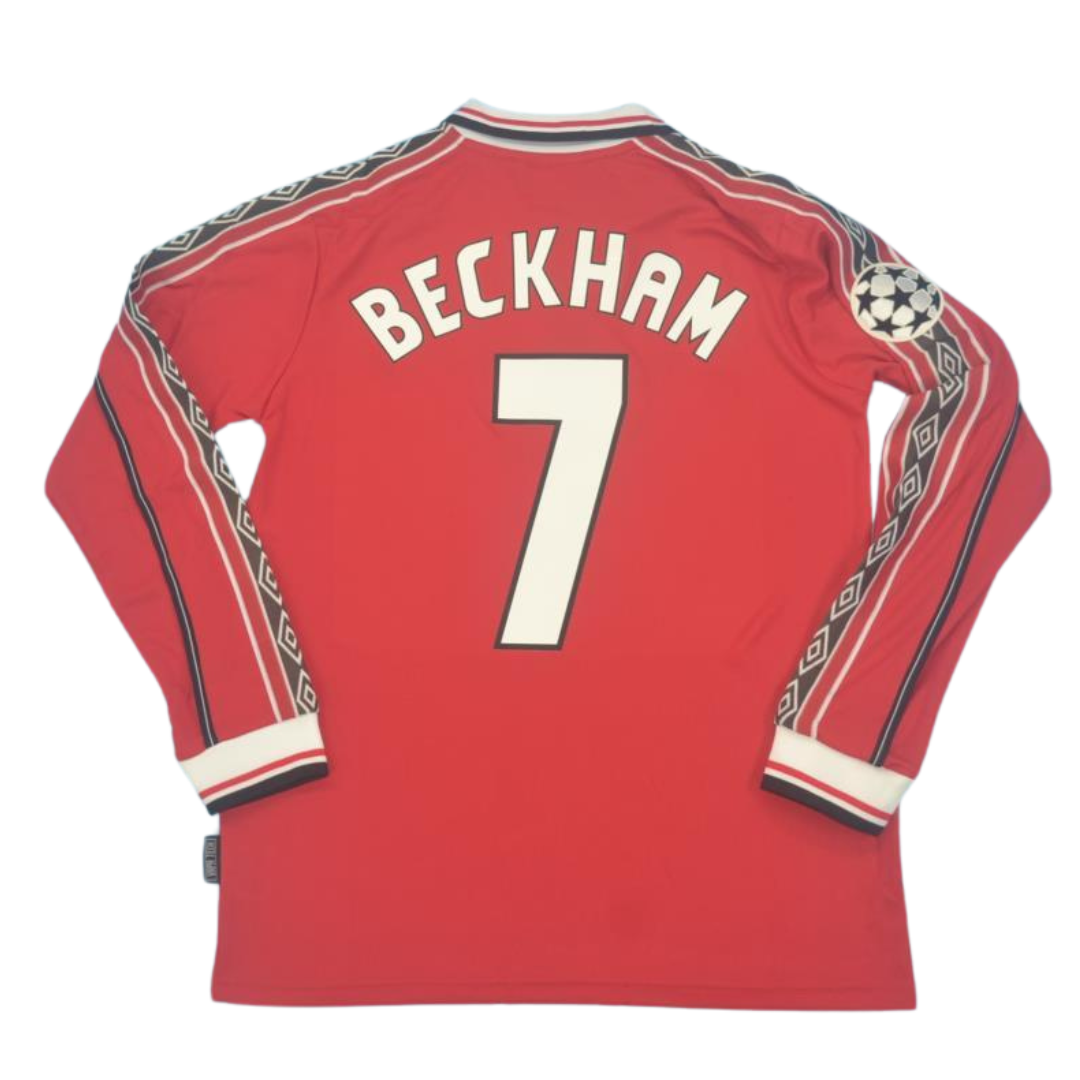 Manchester United Home Long Sleeve 98/00 "Beckham" Nº 7