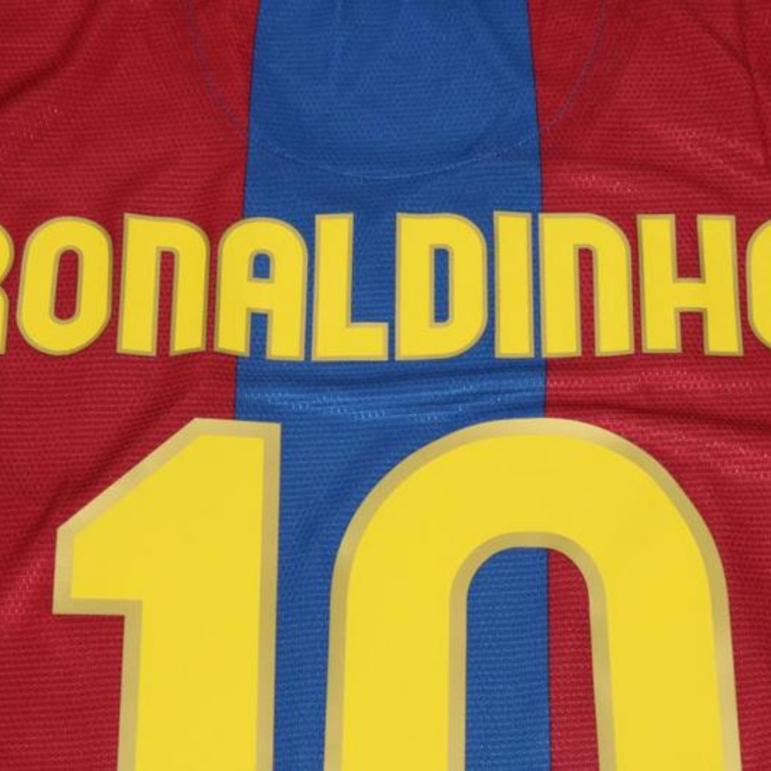 Barcelona Home 07/08 "Ronaldinho" Nº 10