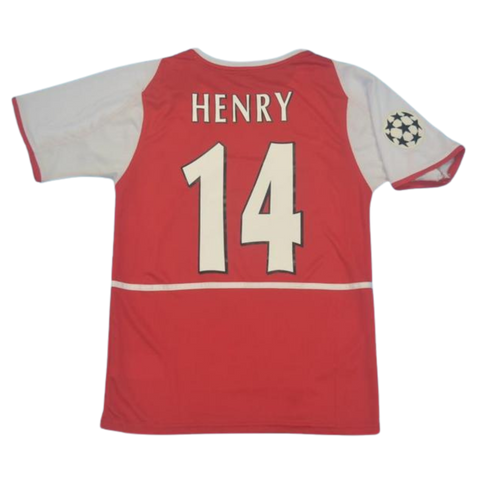 Arsenal Home 02/04 "Henry" Nº 14